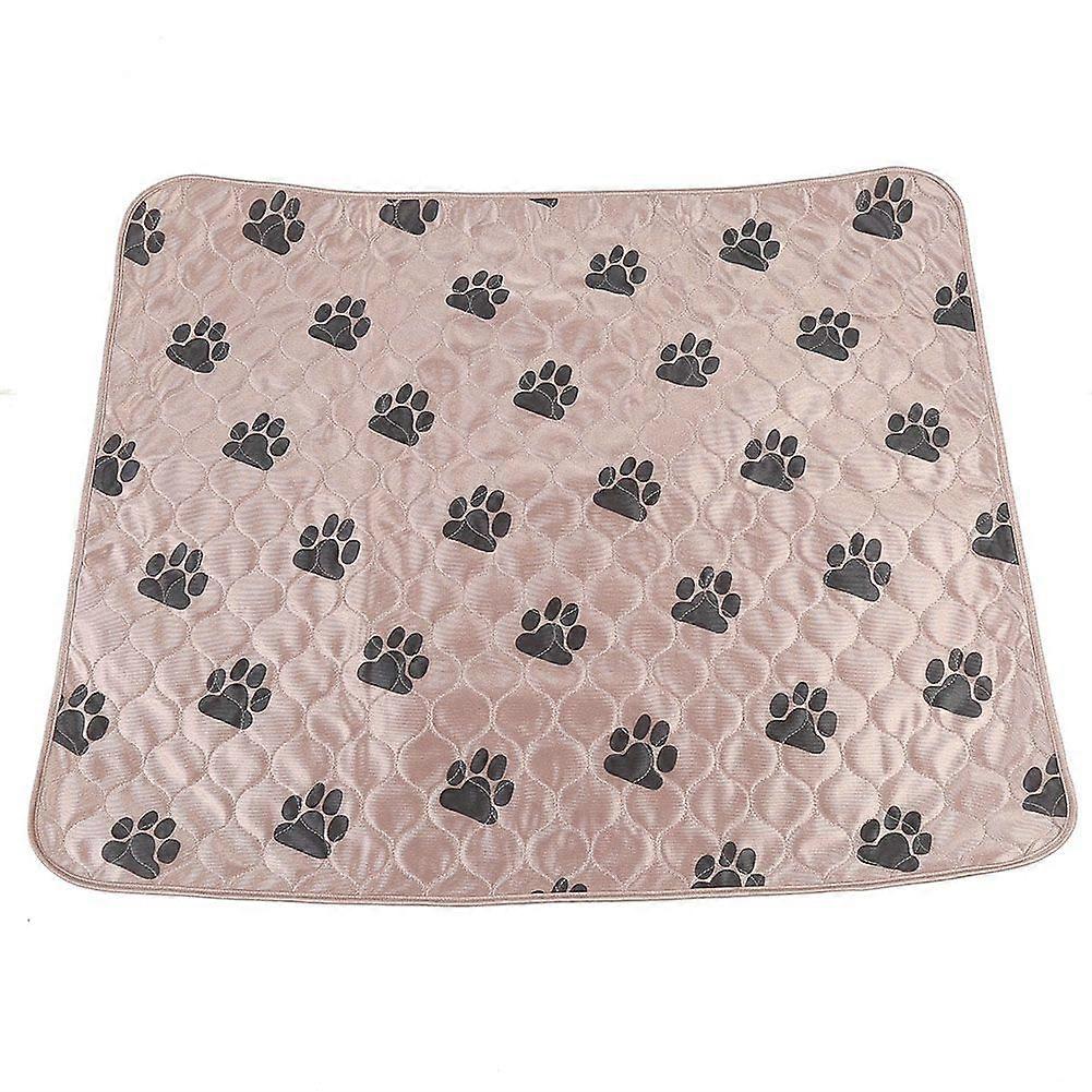Reusable Waterproof Dog Pee Pad Bed Urine Mat for Pet Dogs Cats L