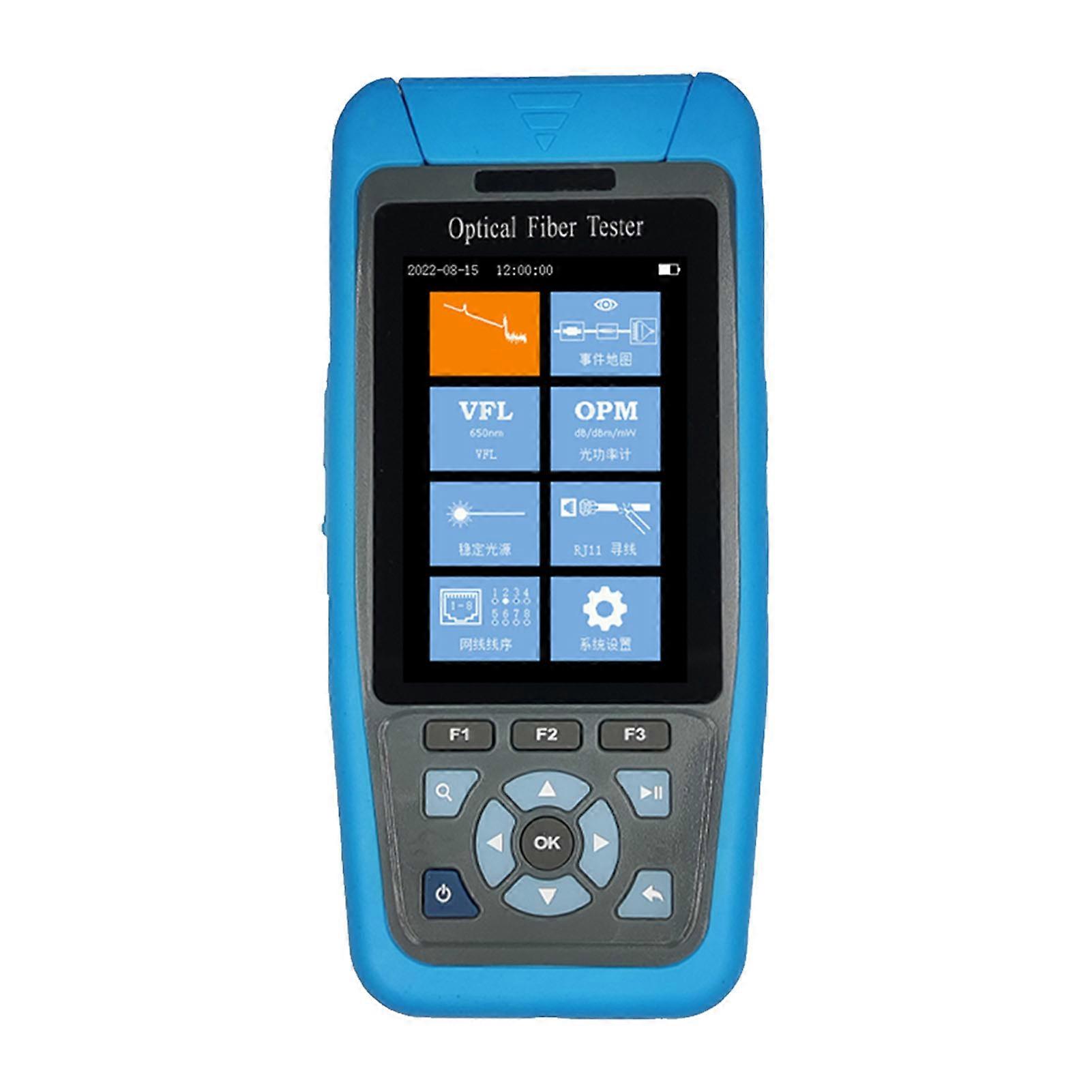 OTDR LWL-Tester SM 1310/1550nm 24dB 3,5" LCD EU-Stecker