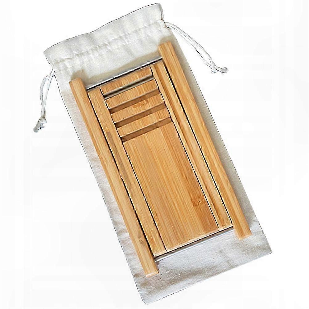 Adjustable Wooden Seat for Portable Instruments