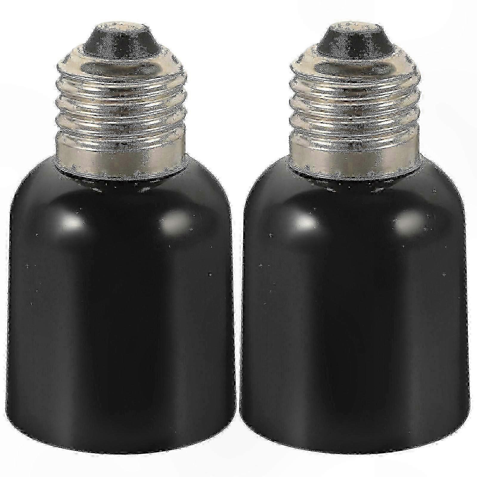 2-Pack E27 to E40 Adapter, Screw-Type Lamp Socket Converter for Light Fixtures