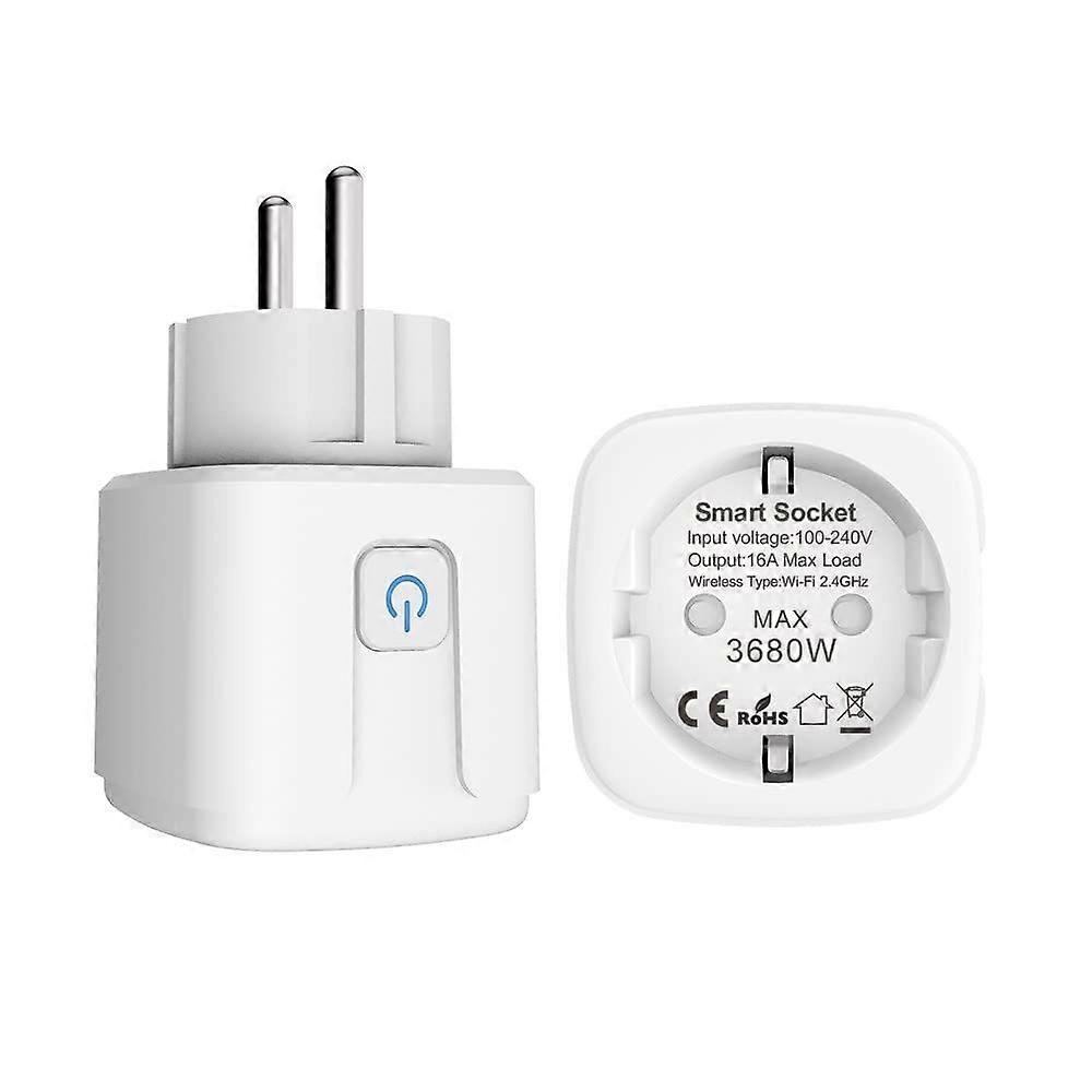 Smart Plug WiFi: 16 A WiFi Smart Plugs with Timer and Countdown Function, App