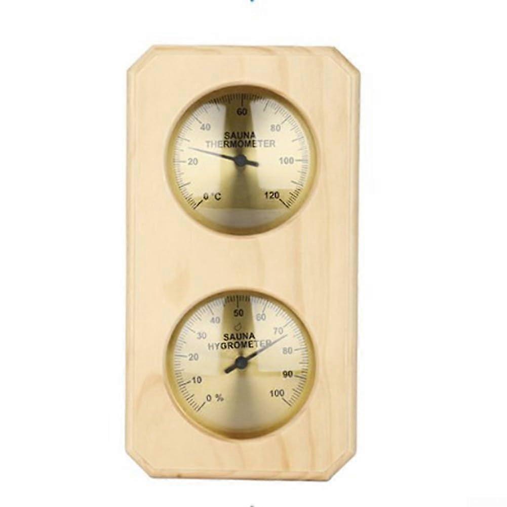 Temperature And Humidity Meter Indoor 2In1 WallMounted For Saunas And Offices