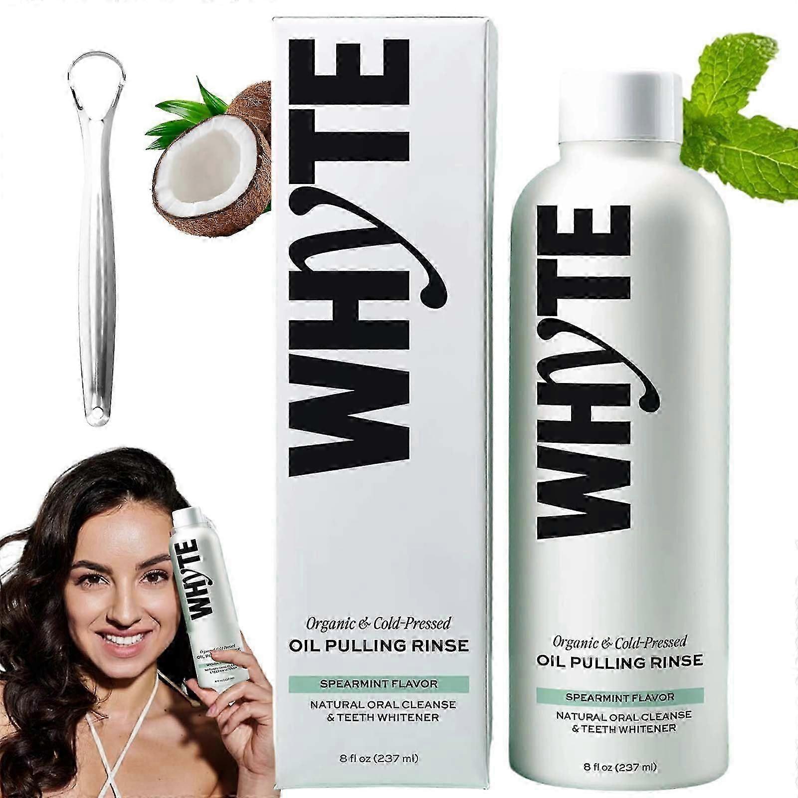 Suitable for Tooth, Herbal Alcohol-Free Mouthwash for Soothe Gums & Freshen Breath Naturally-jc