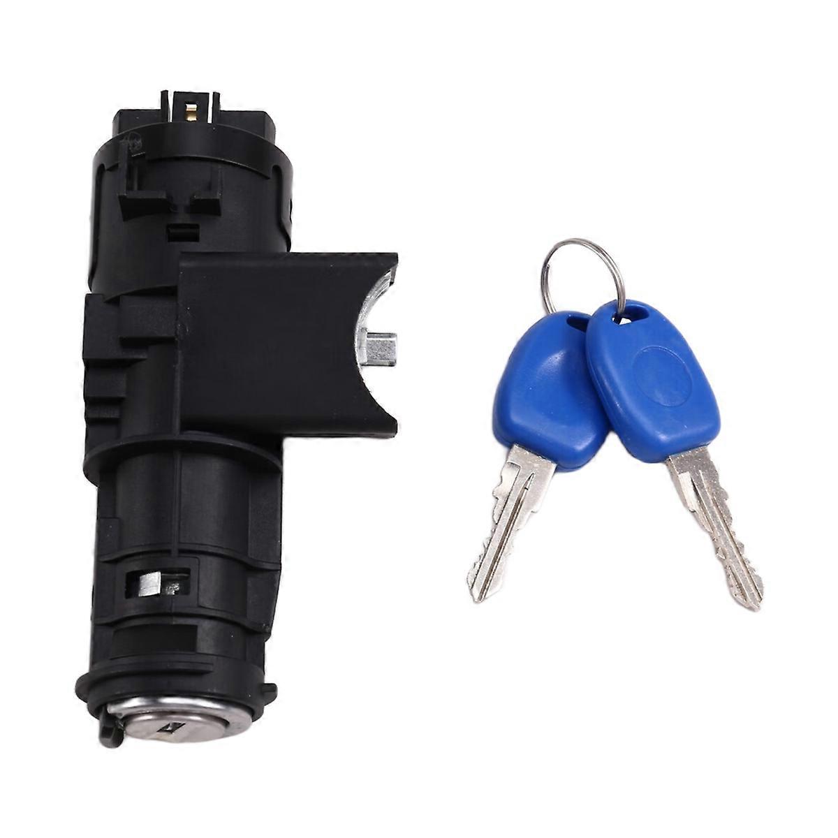 Car Ignition Lock Cylinder Switch with 2 Keys for PONTO 51831900 LHD