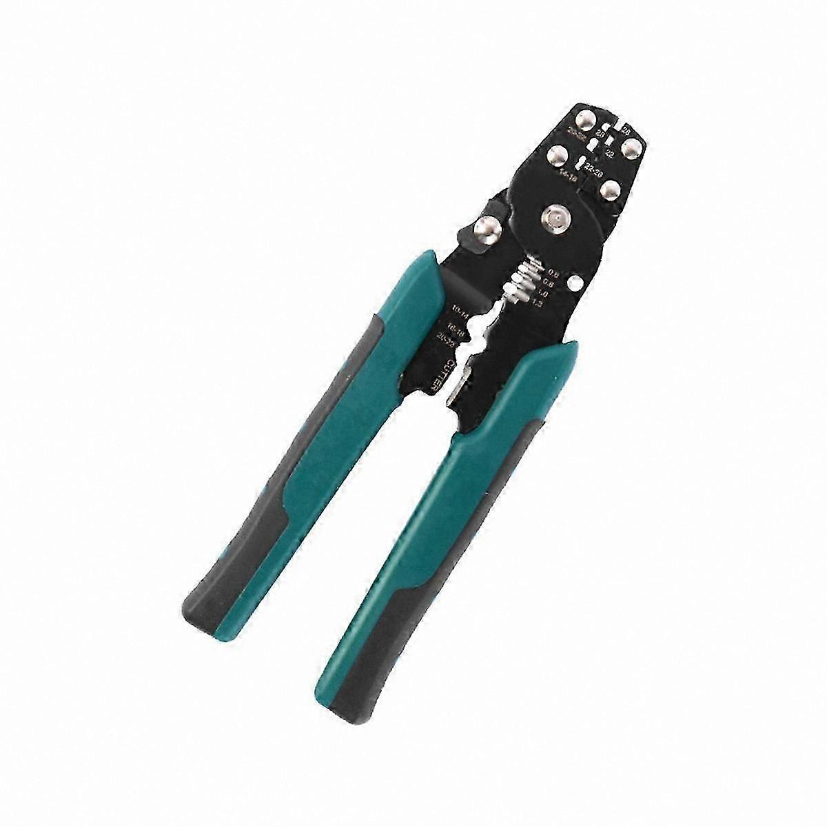 Manual Wire Pressing and Stripping Tool for Electrical Wiring