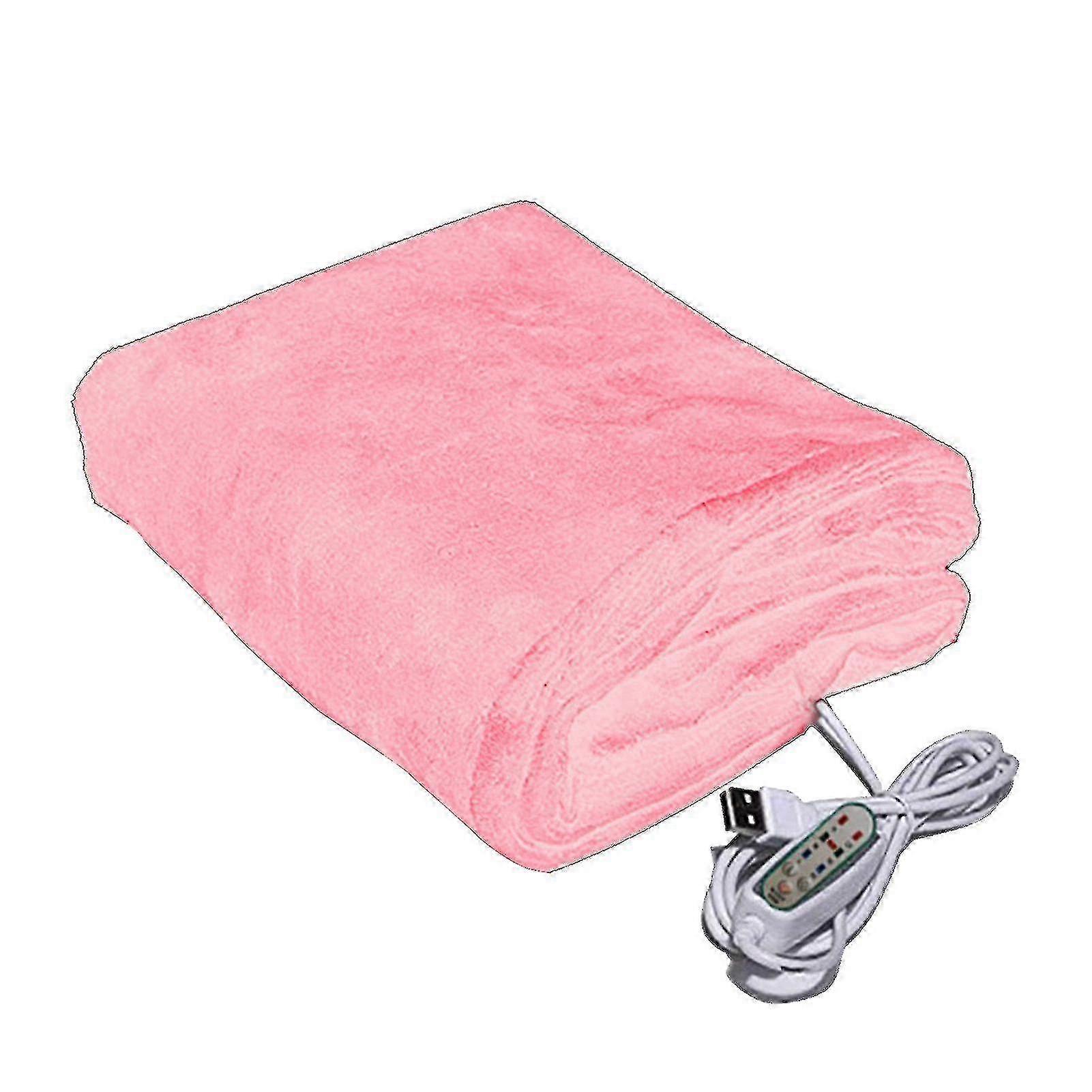 Usb Heated Shawl Electric Winter Warm Plush Heating Blanket