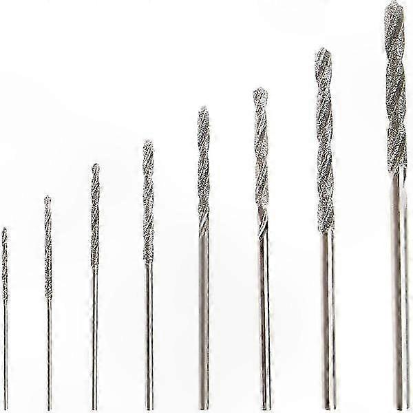 Multi-Size Diamond Drill Bits Set for Precision Crafting and Drilling Tasks