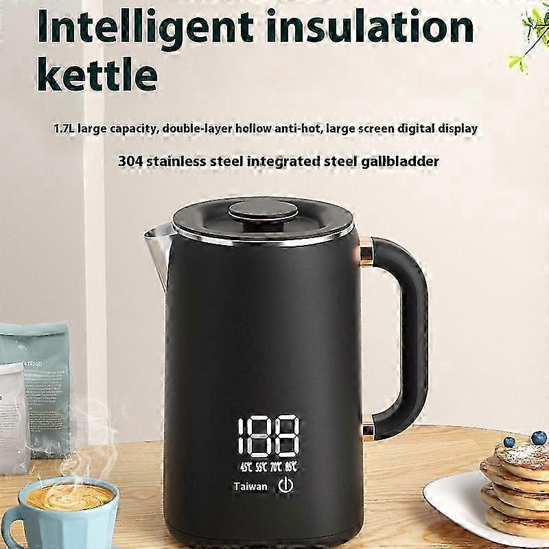 Portable electric heated kettle with adjustable temperature 2025