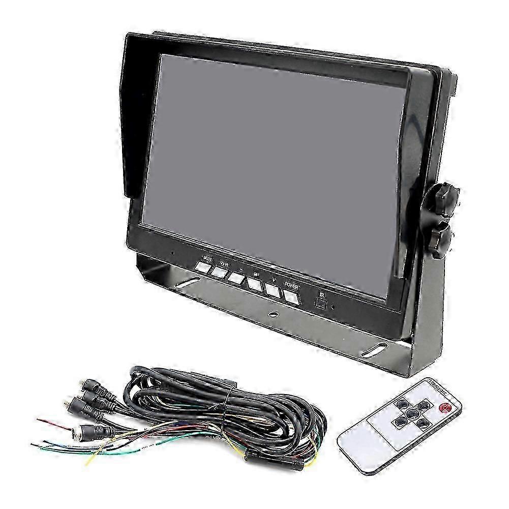 7インチAHDモニター車両デジタルバックアップカメラシステム4ピンビデオ入力(車用トラック車両バックアップ用)