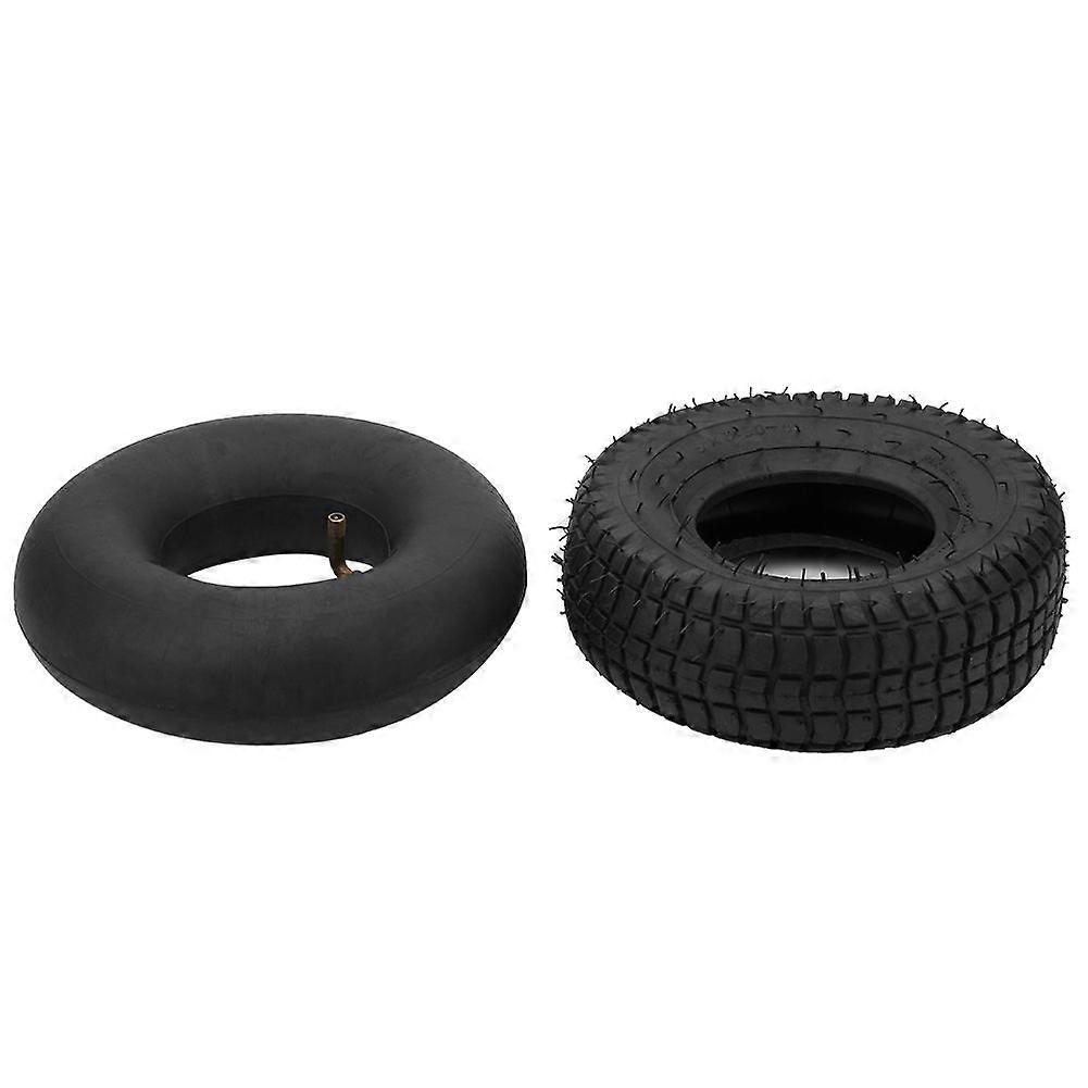 9X3.50-4 Black Durable Rubber Outer Tire Inner Tyre Combination Accessory for Electric Scooter