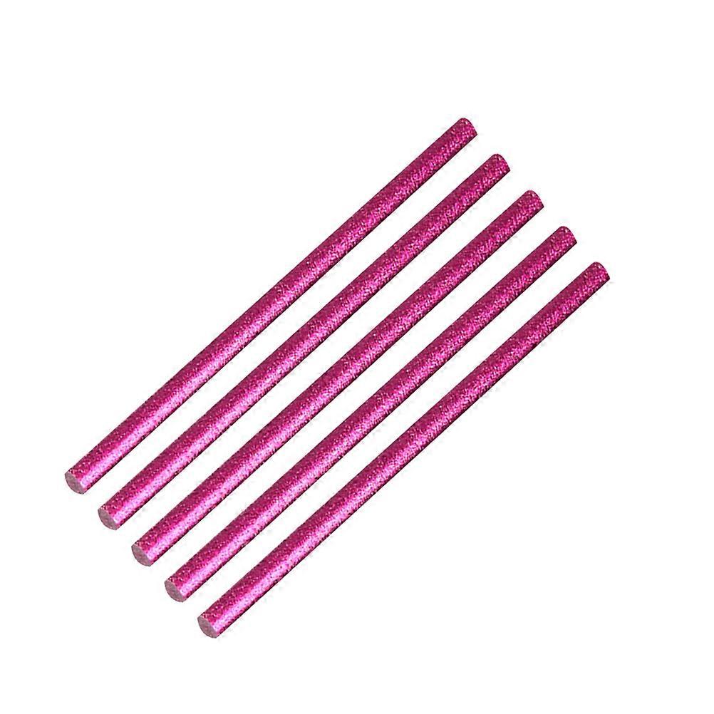 Hot Melt Glue Sticks Colorful Rods for Craft 100Pcs Resin Rosy Glow