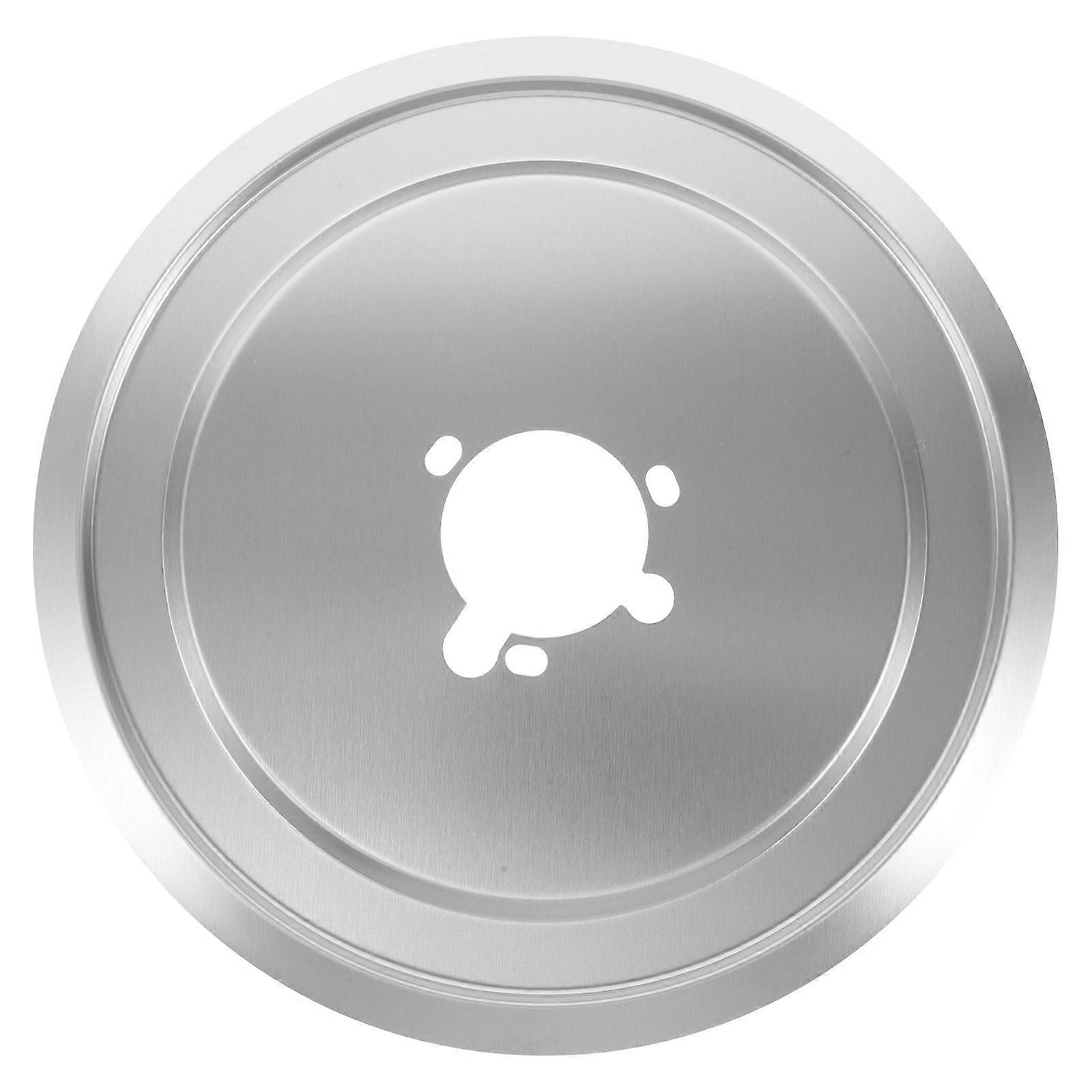 Stainless Steel Drip Pan For Kitchen Gas Stoves Accessory Modern Round Shape 22.50X22.50X0.50CM Useful 1Pack