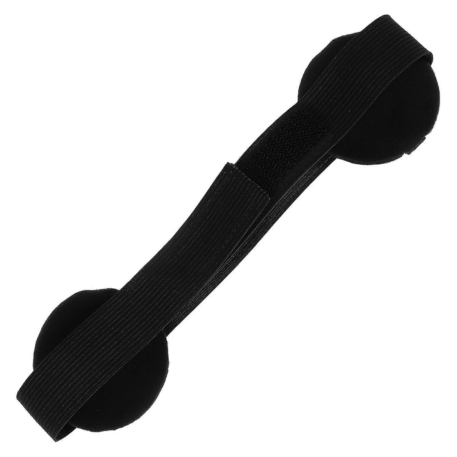 Ear Protection Adjustable Elastic Band For Wigs Designed For Women Suitable For Parties And Weddings In Black 1Pack