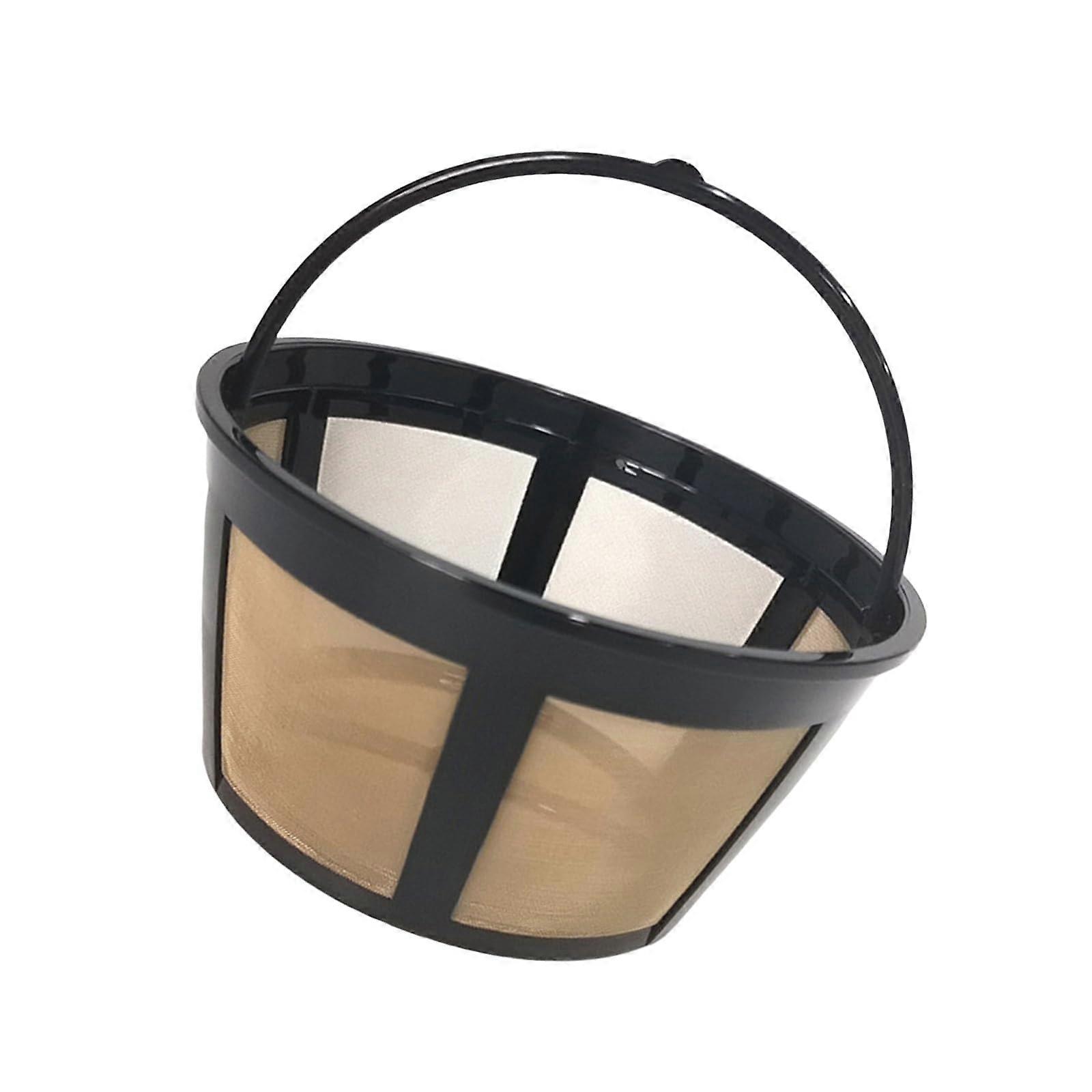 Permanent BasketStyle Coffee Filter For 4/6/8/12 Cup BasketStyle Units, Reusable
