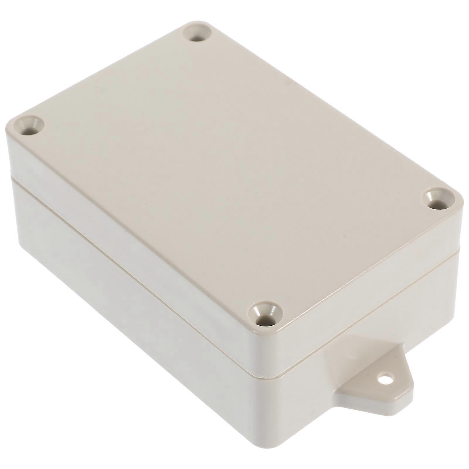 Weatherproof Electrical Junction Box for Outdoor Use 2Pcs Plastic Case