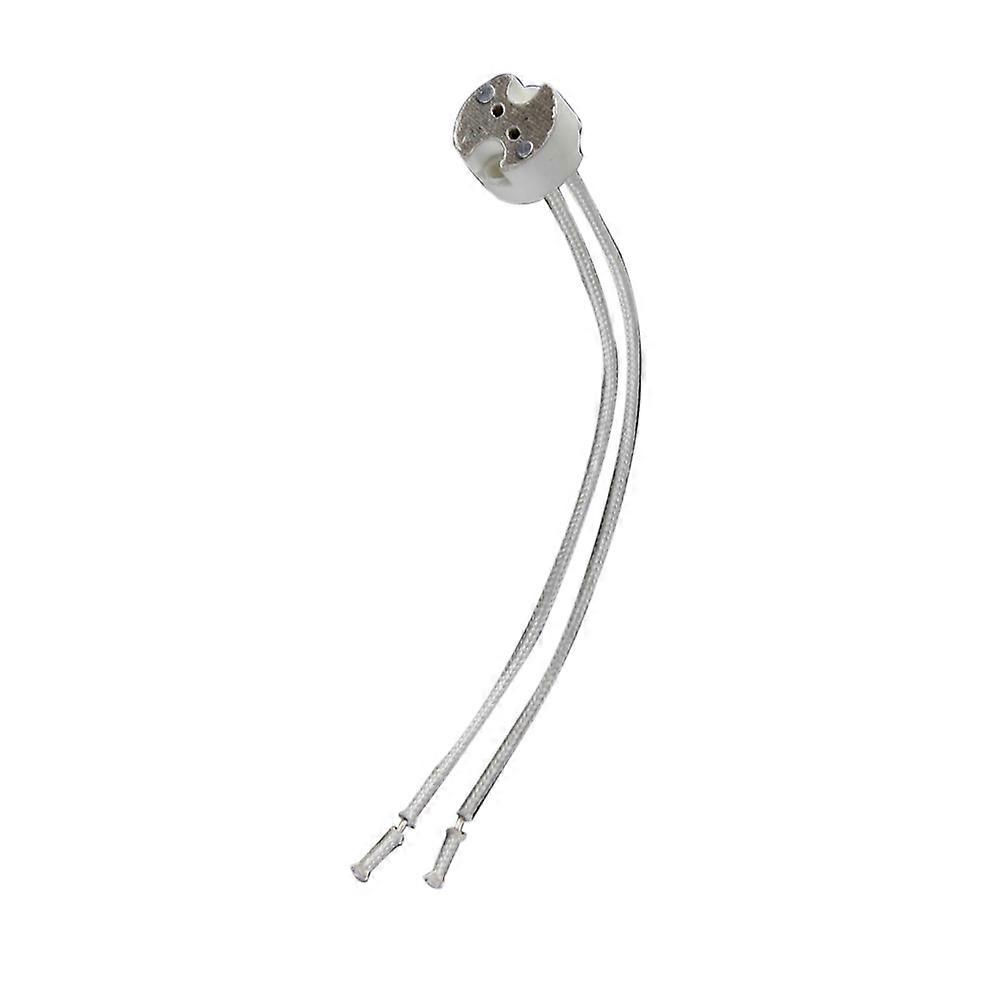 10Pcs Assorted Color Bulb Holder Socket For LED Lamps With Fireproof Lead Wires Optimized For Easy Lighting Installation