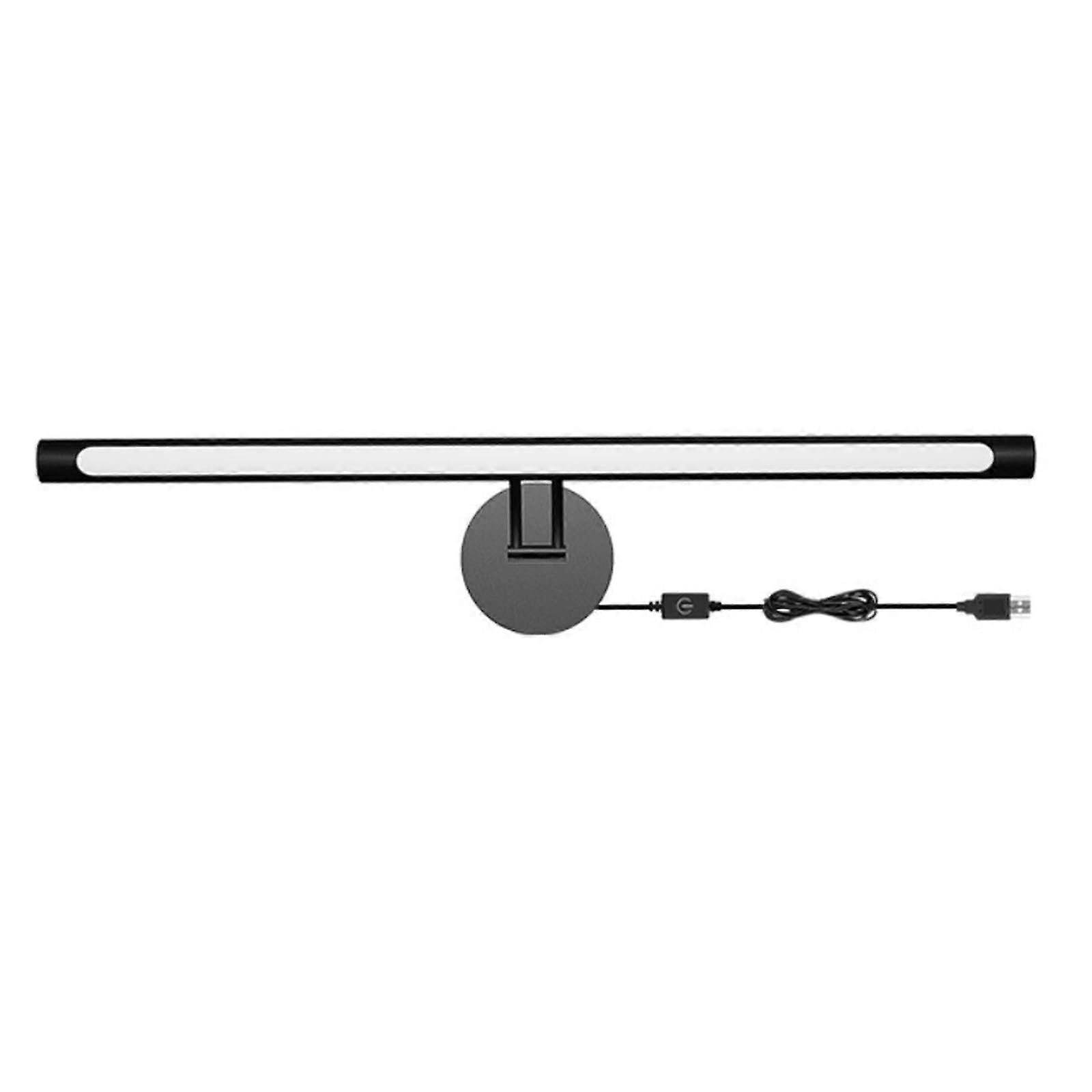 D C5V 55CM LED Wall Sconce Bathroom Mirror Light Fixture Stepless Dimmable 3 Color Temperature Adjustable