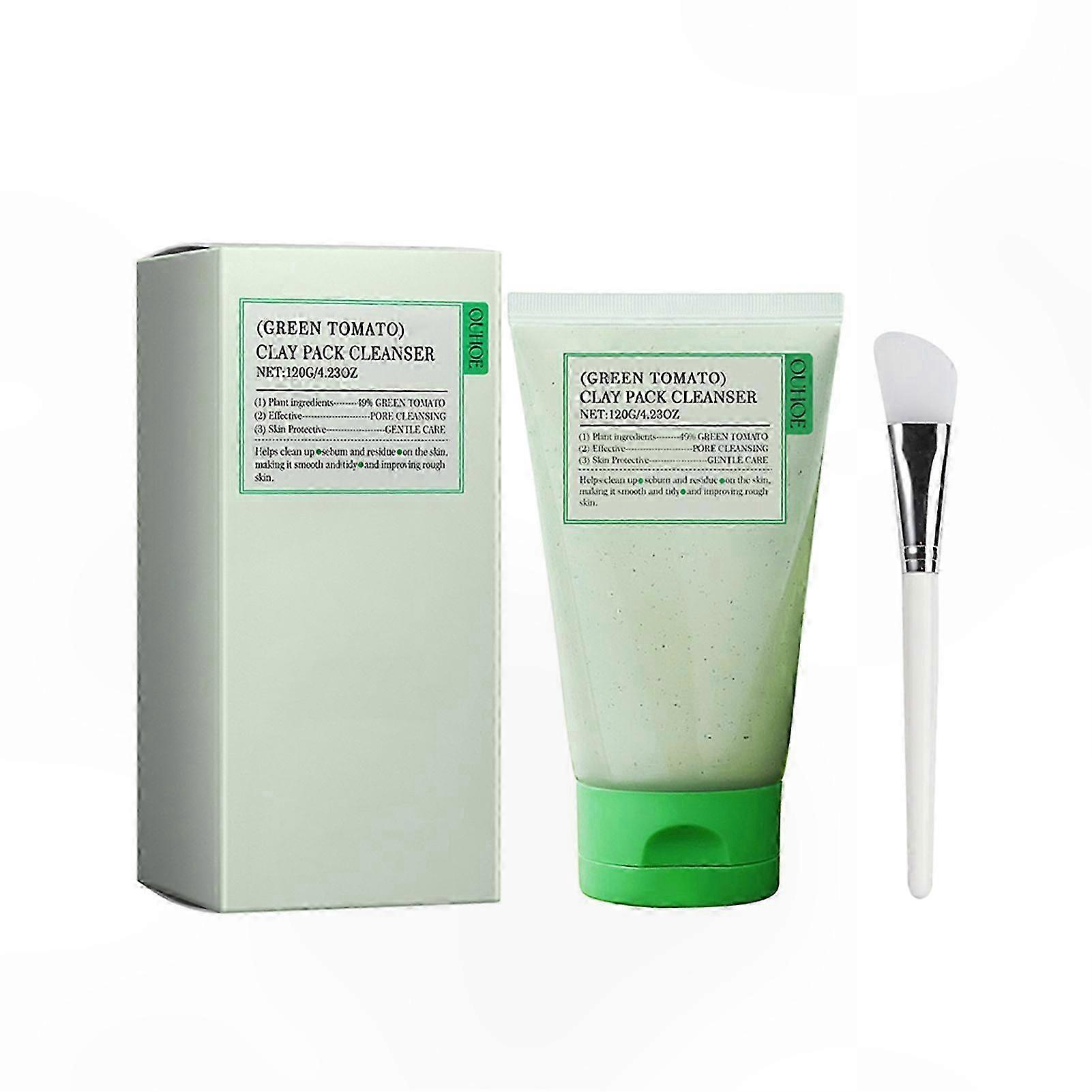 Clay Mask Cleanser for Deep Pore Cleansing Gentle Face Wash with Moisturizing Care for All Skin Types