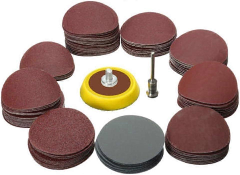 Efficient Hook-and-Loop Sanding Discs Aluminium Oxide Rust Removal