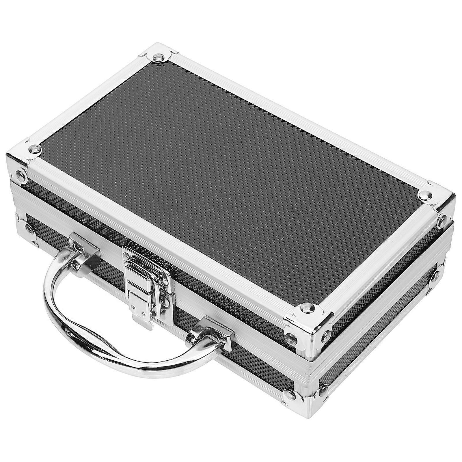 Tool Box Organizer Durable Design Aluminium Alloy 7.07X4.13X2.16in Smooth Open and Close 1Set