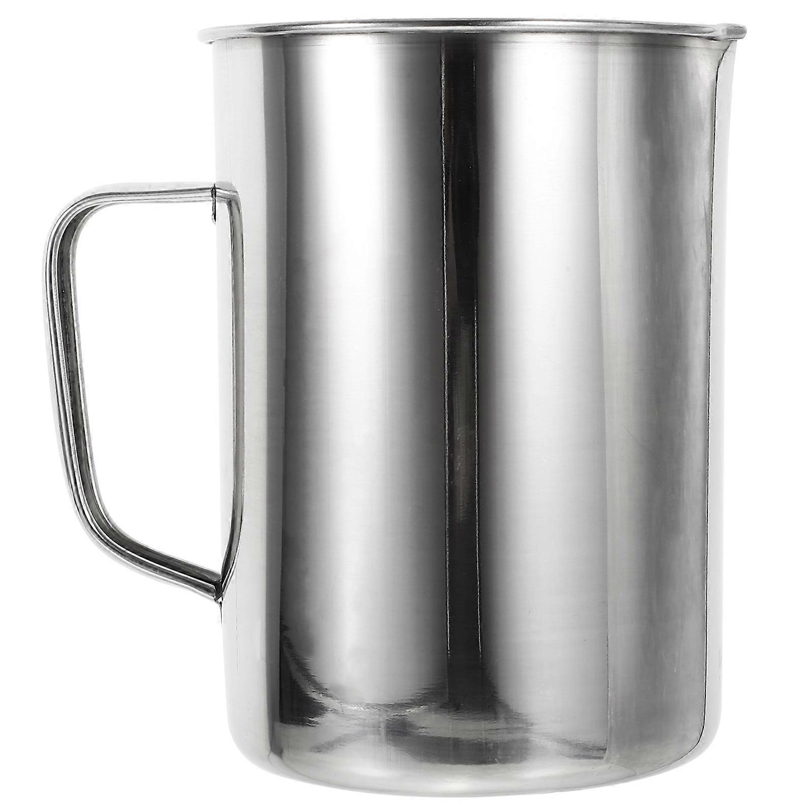 Measuring Cup Stainless Steel Beakers for Laboratory Use 4Pcs Set