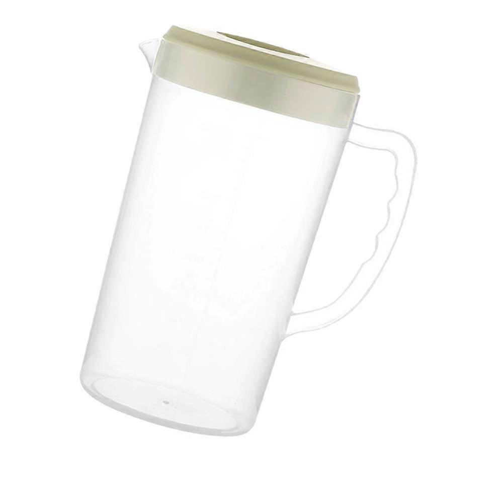 Green 2600ML Beverage Pitcher Cold Water Jug For Family Guests Household Design Ideal For Parties Thanksgiving Dinners With Beverage Serving 1Pack