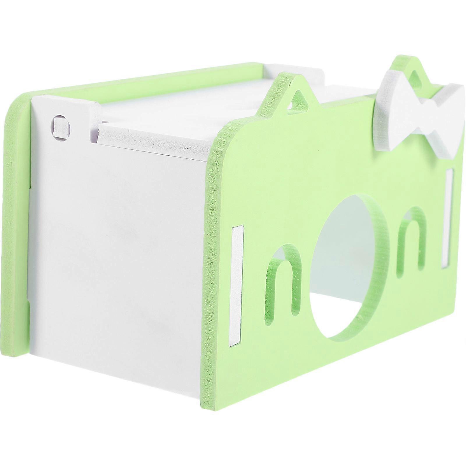 Hamster Hideout for Small Pets 2Sets PVC Wear Resistant Hideaway