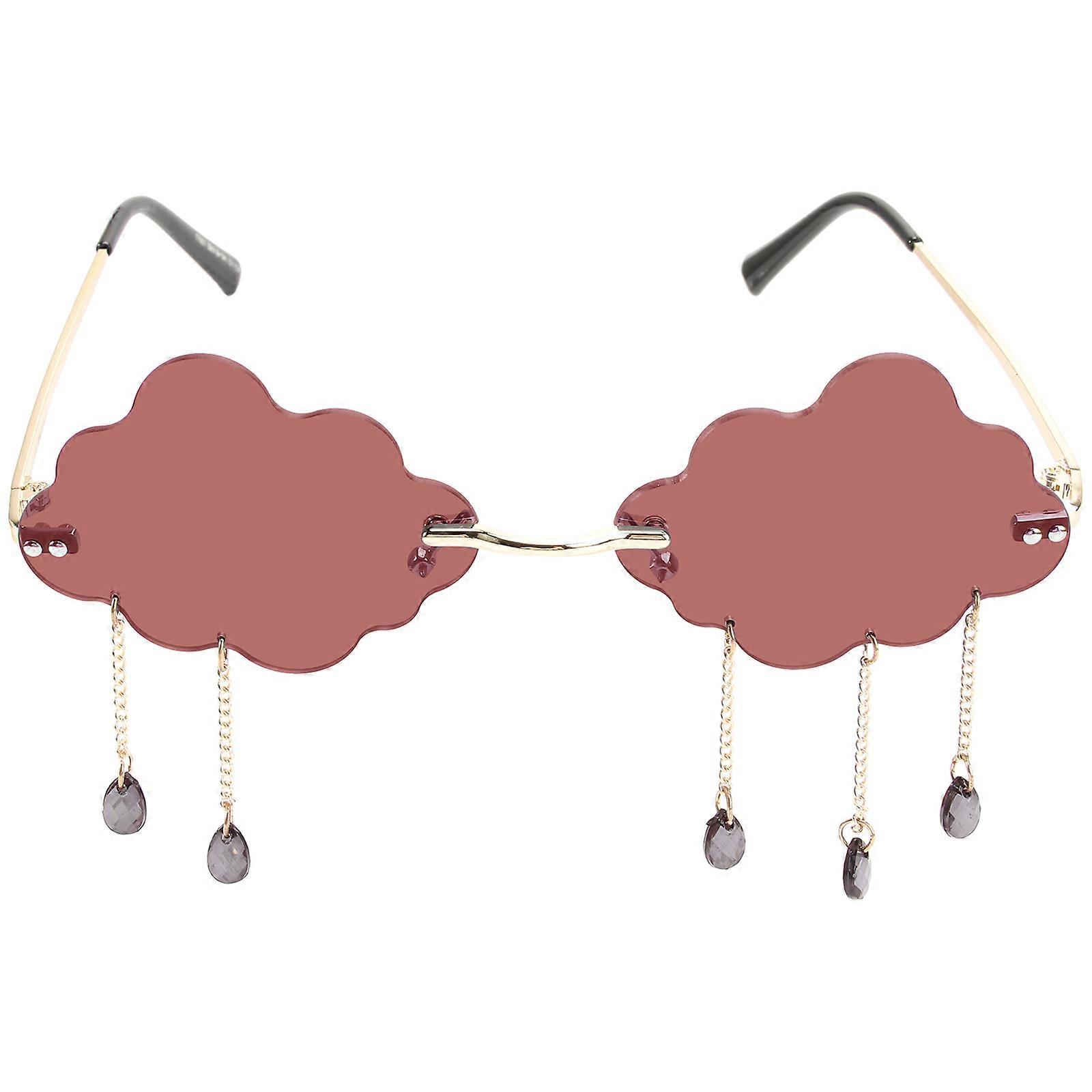 Creative Sunglasses Clouds Design for Decor 3Pairs Stylish Glasses