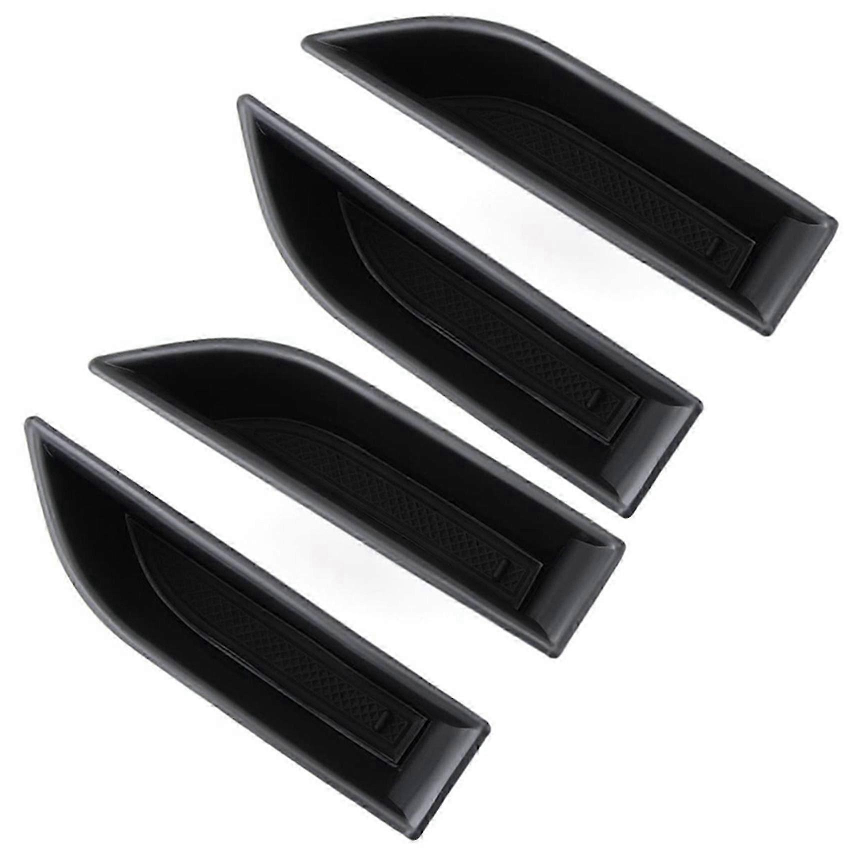 25-26 4X Front Row Door Side Storage Box Handle Armrest Phone Container for 3008 GT 5008 2016 2017 2018