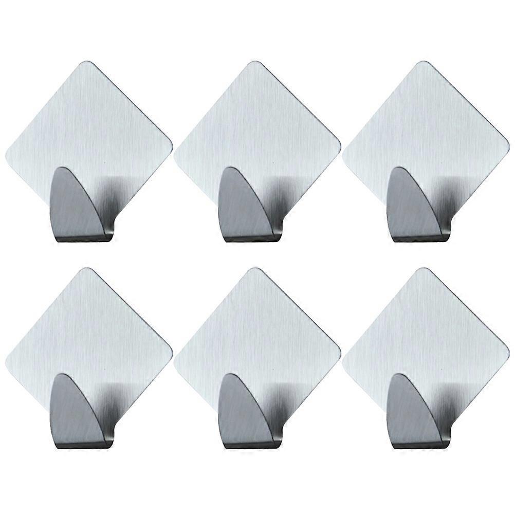 Door Back Hooks Stainless Steel Hooks for Hanging 12Sets Practical Use