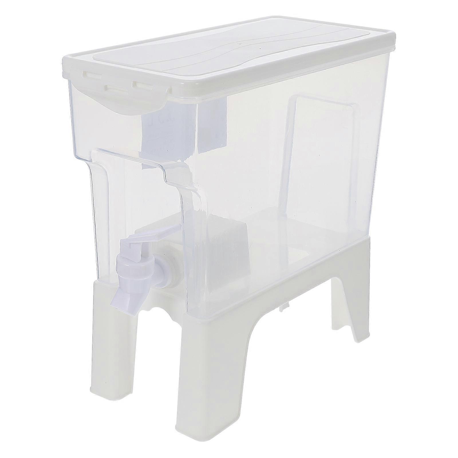 Beverage Dispenser Large Capacity Cold Drinks Dispenser Fridge Water Jug 3.5L PP Material 1Pc