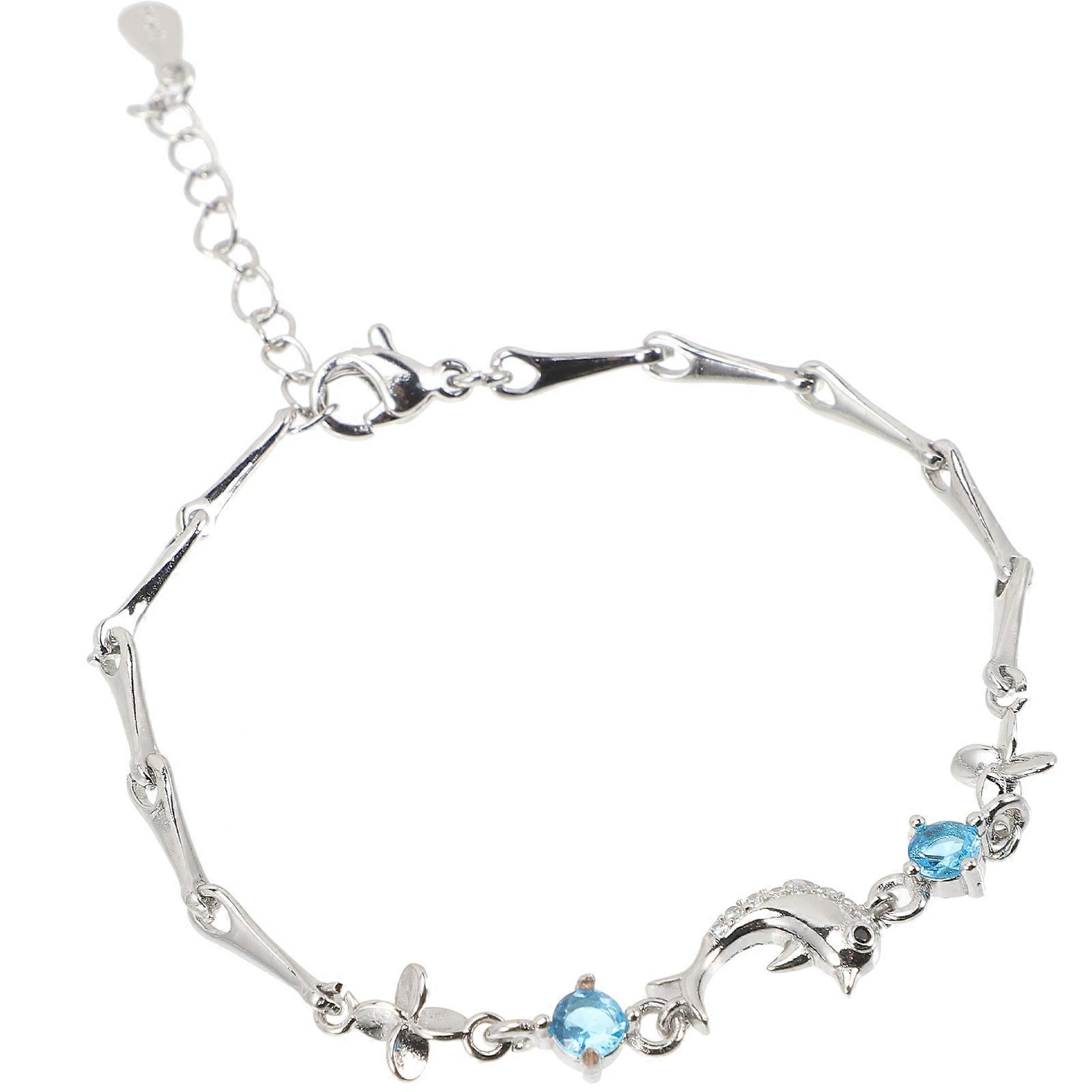 Link Charm Bracelet for Decoration Chain 2Pcs Ocean Jewelry