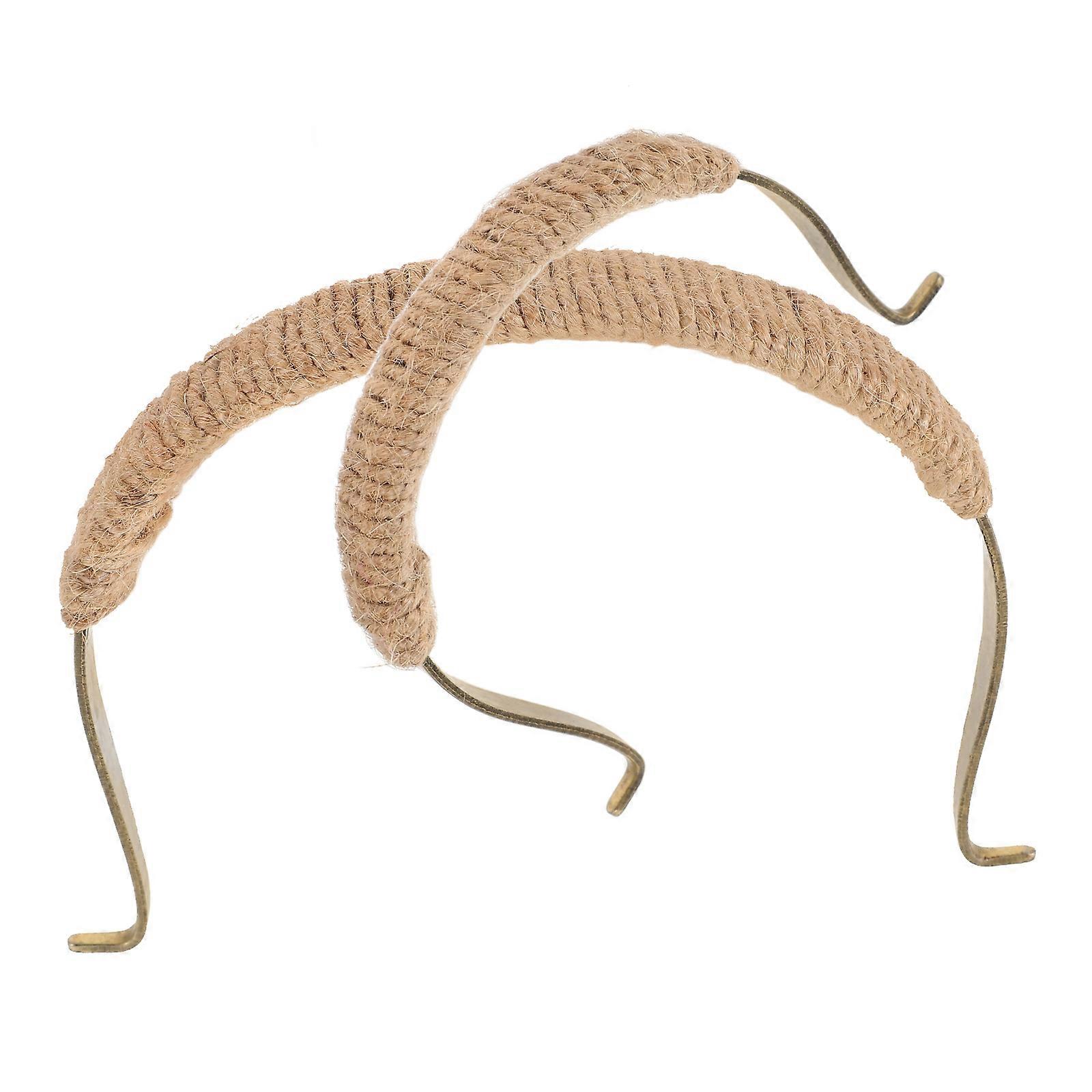 U-Shape Vintage Teapot Handle Replacement for Chinese Ceramic Pots 8Pcs