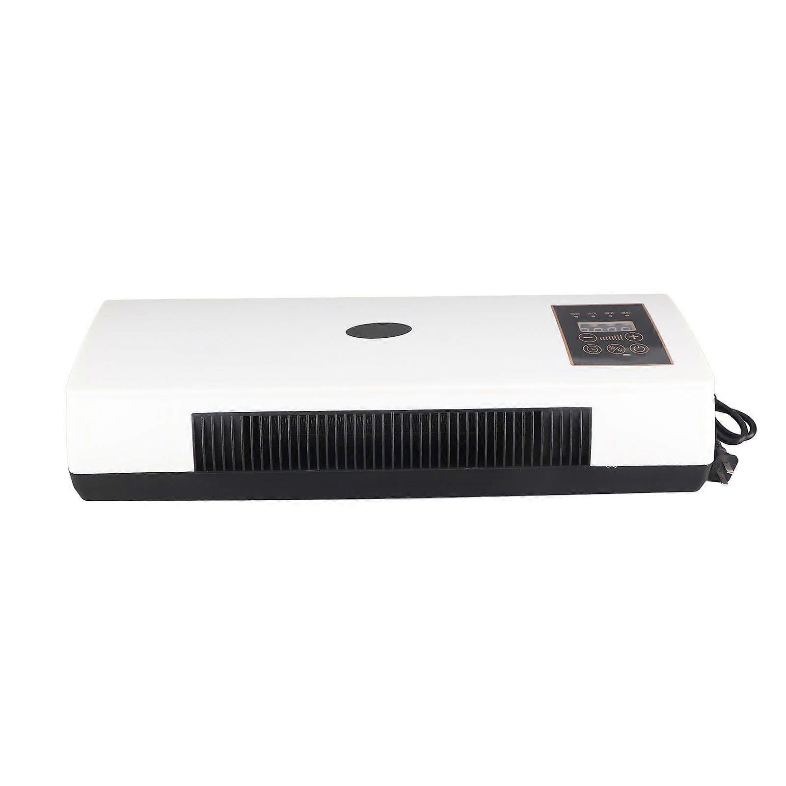 Electric Heater Cooler Wall Mount Cooling Heating Fan Air Conditioner with Remote Controller