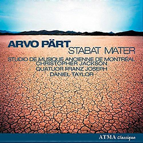 Taylorstudio De Musique Ancien - Arvo Part: Stabat Mater [CD]
