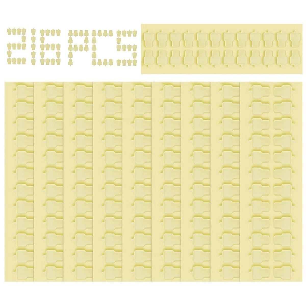 216 pcs ruban adhésif compatible avec -bébé, mastic collant