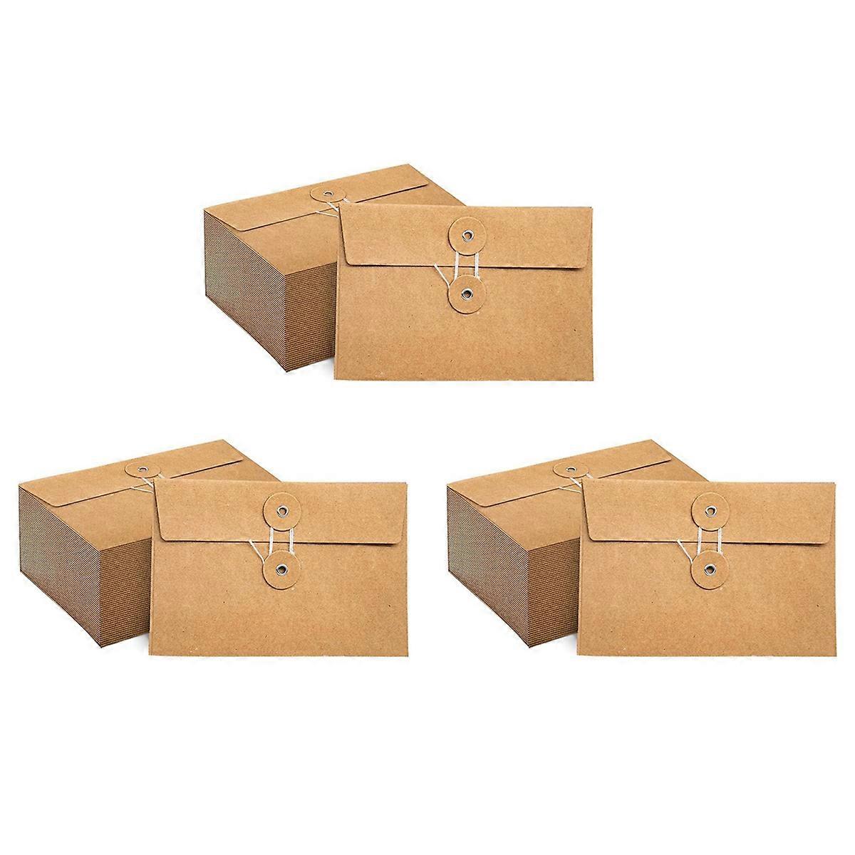 Envelopes with String Tie Closure Project Pockets Document Organizer