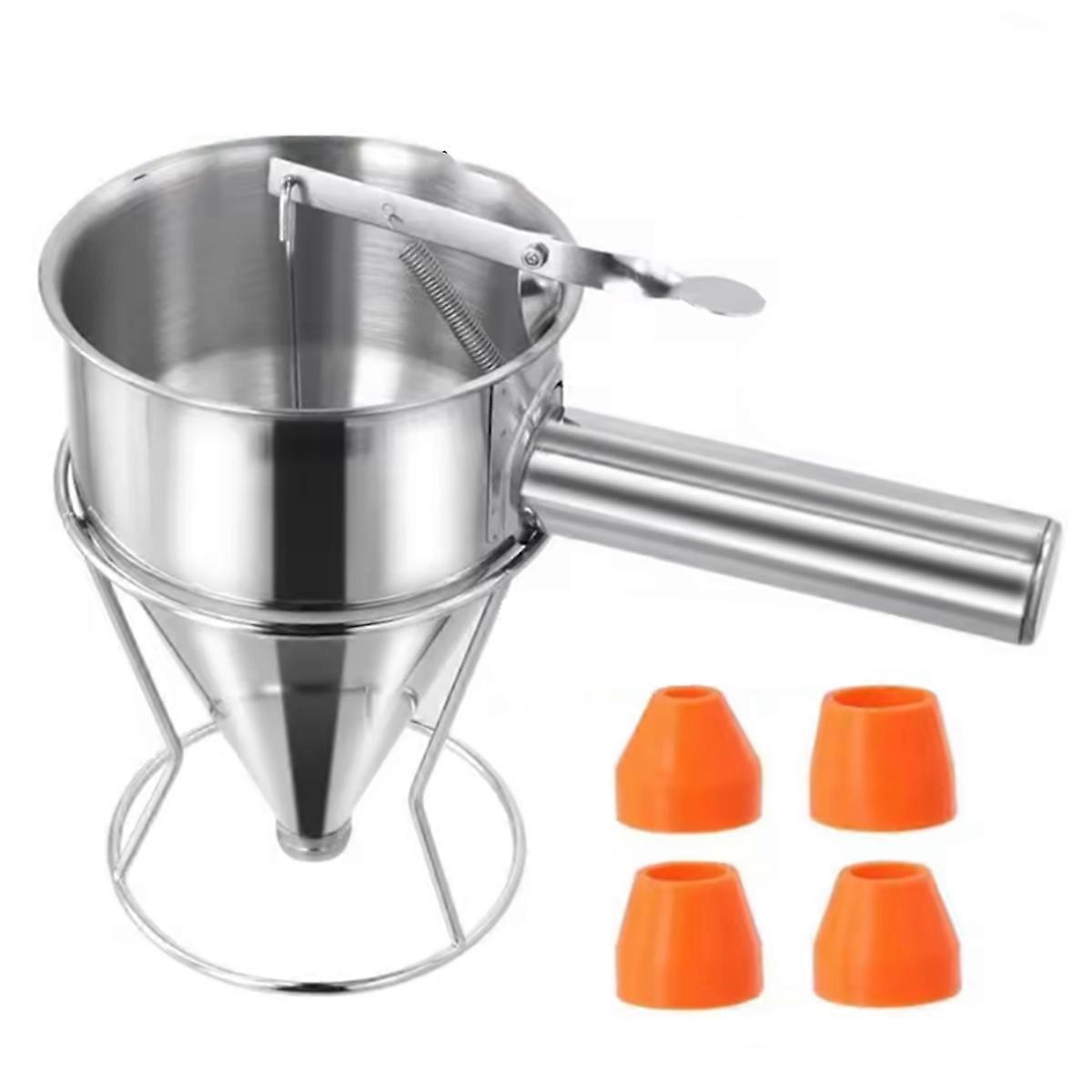 1200ml Stainless Steel Funnel Dispenser Kitchen Tools