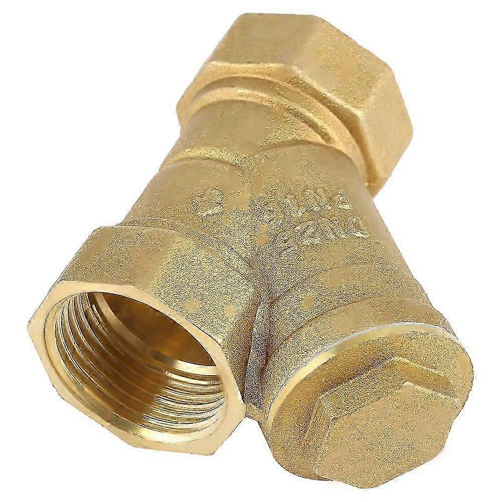 1 "BSPP Innengewinde Y-förmiger Messing-Siebfilterventilanschluss