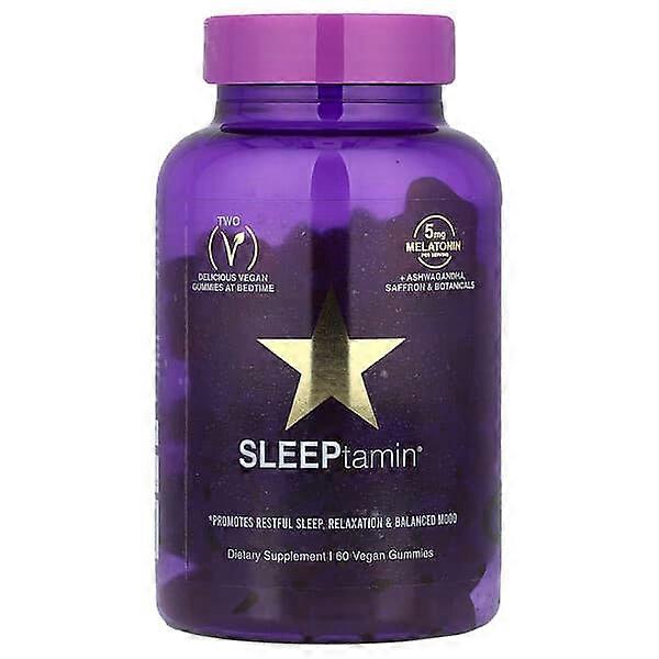 HAIRtamin, SLEEPtaminÃÂÃÂÃÂÃÂ® Gummies, Berry Sweet Dreams, 60 Vegan Gummies