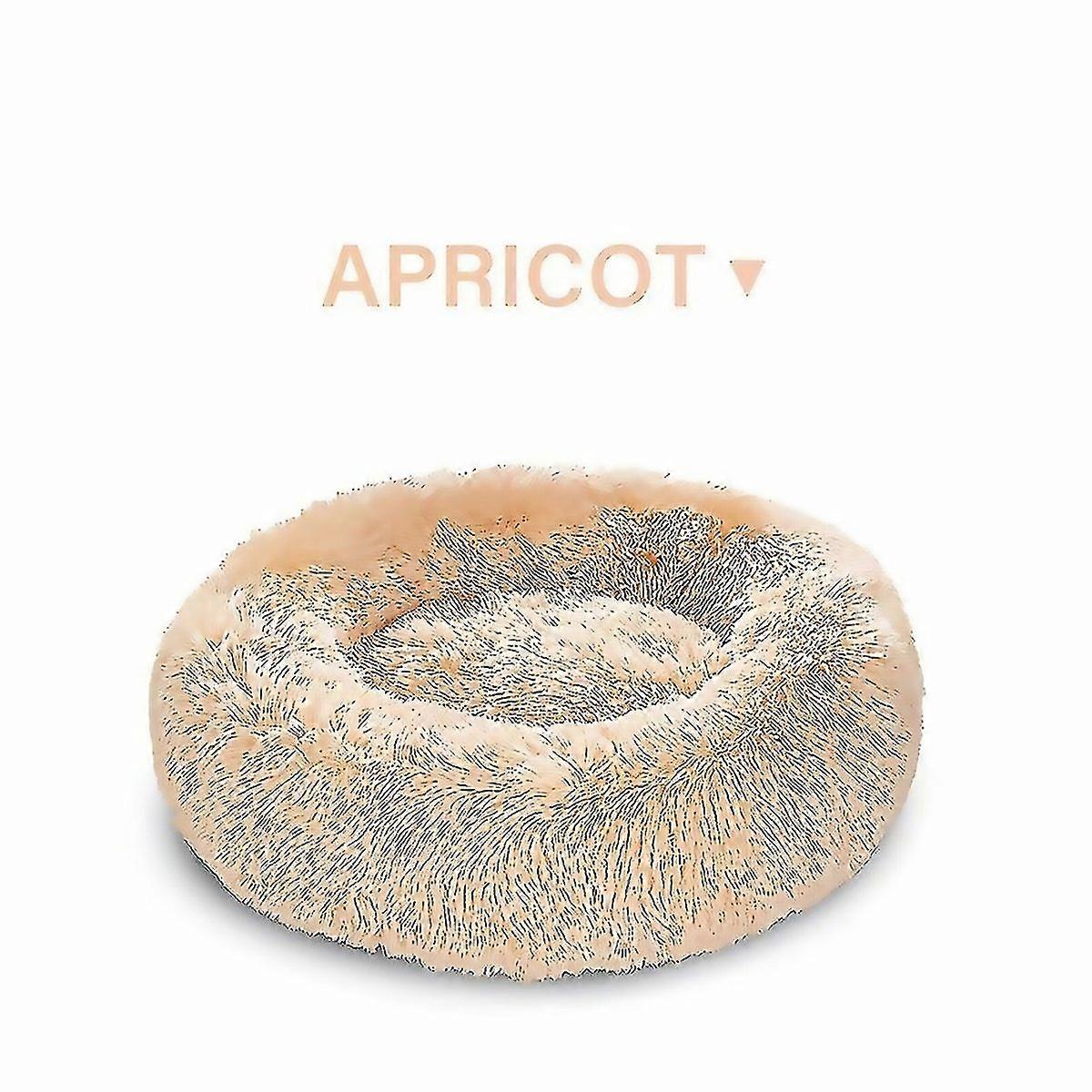 For lang plysj hundeseng for høsten og vinteren, angstdempende, dyp søvn, kjæledyrsengmatte for små, mellomstore og store hunder