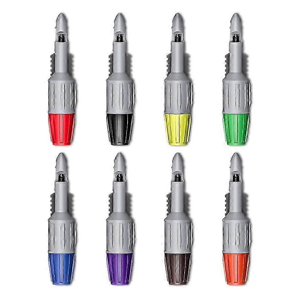 8PC Wire Piercing Probe Insulation Piercing Clip Wire Piercing Tool for Multimeter Voltage Voltmeter