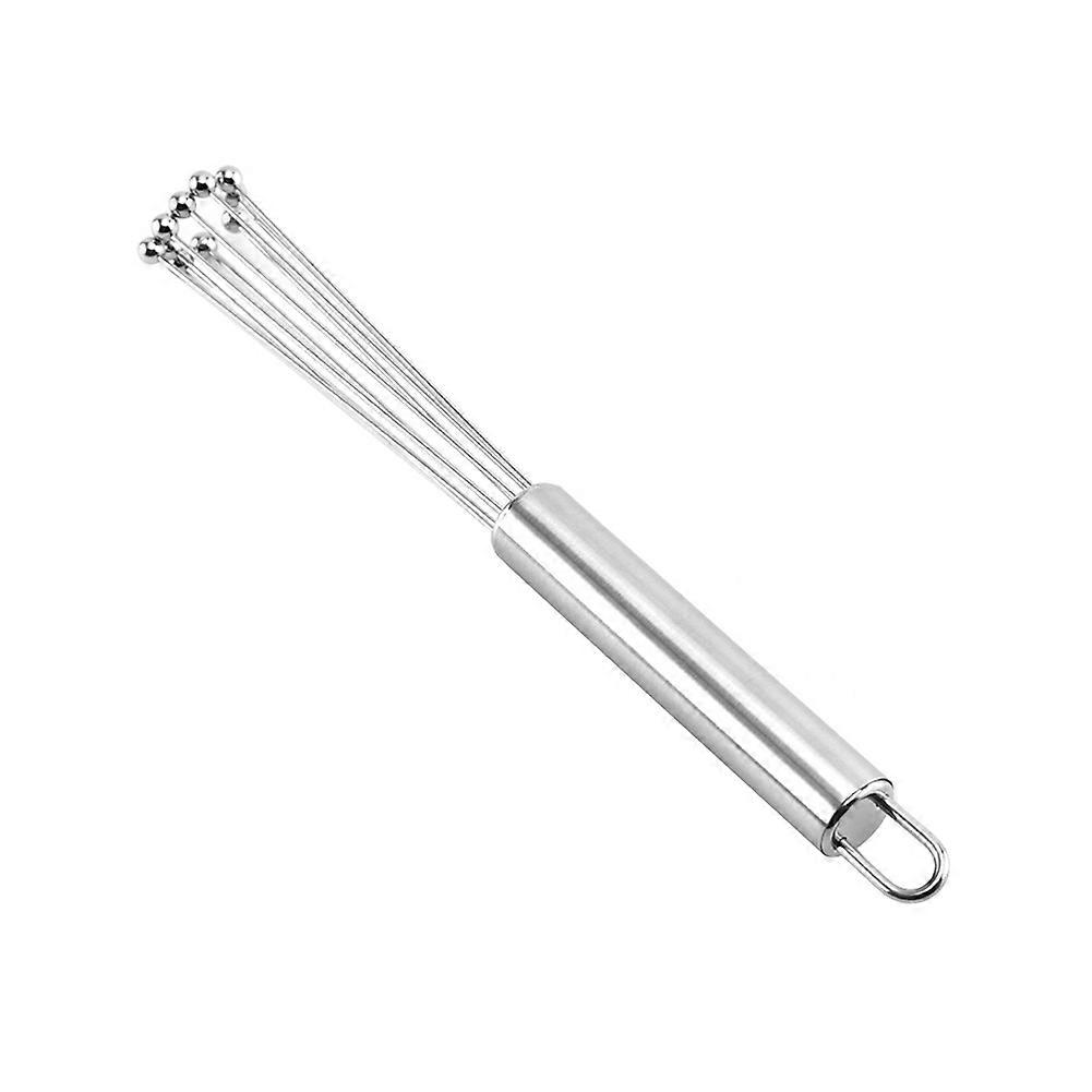 Stainless Steel Ball Whisk Set Manual Mixer Kitchen Whisk Wire Egg Whisk for Cooking Blending Whisking Beating Stirring