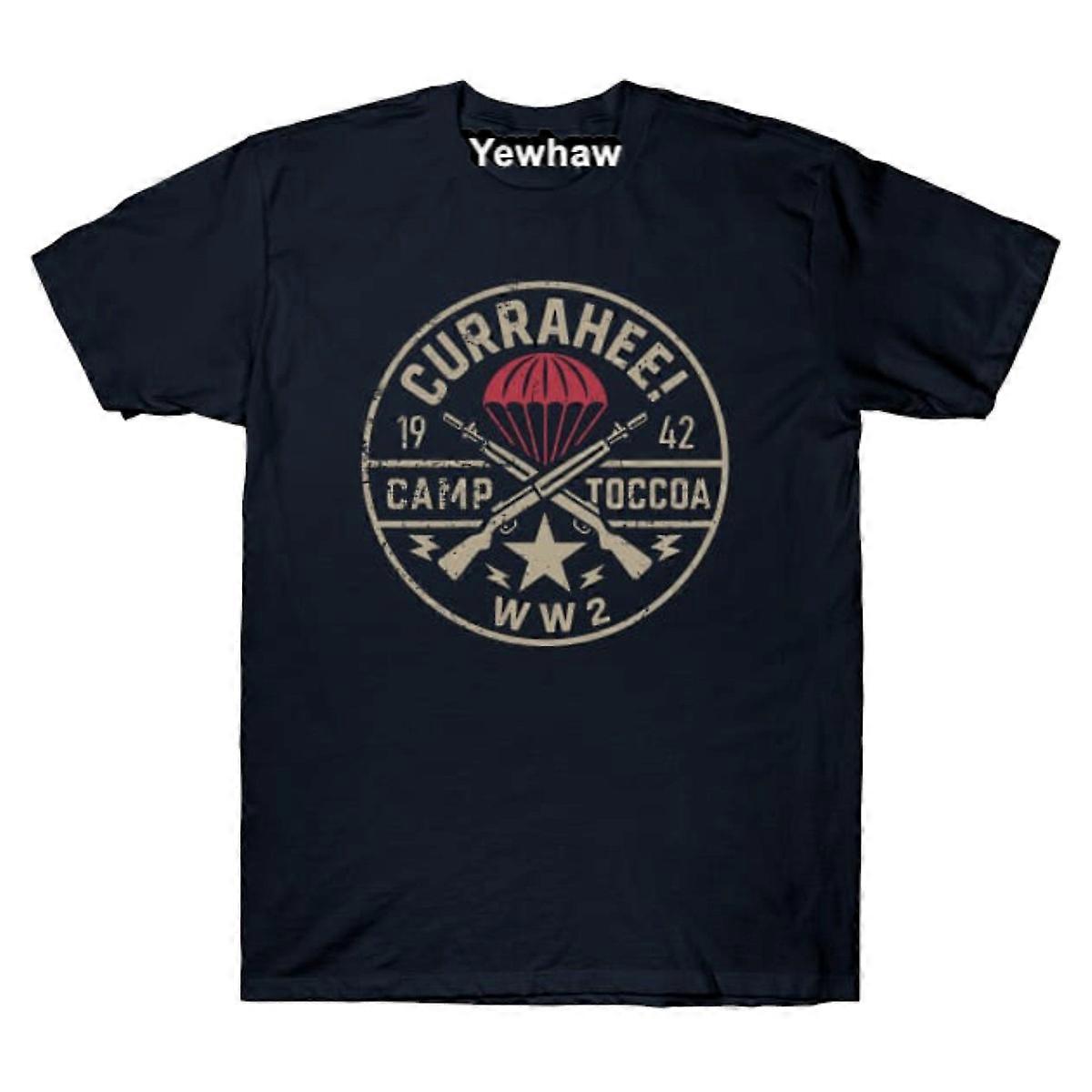Currahee! Camp Toccoa - WW2 T-shirt Airborne Tee