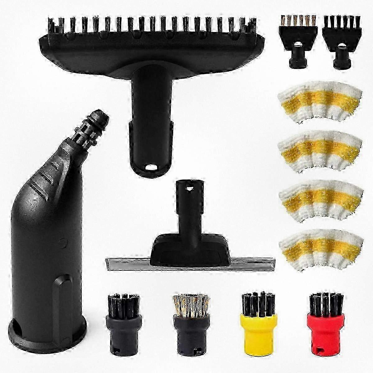 Steam Cleaner Replacement Nozzle and Round Brush Accessories for SC1 SC2 SC3 SC4 SC5 Models