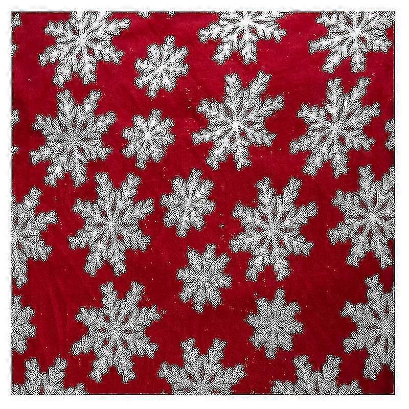 Christmas sofa blanket in plush fabric