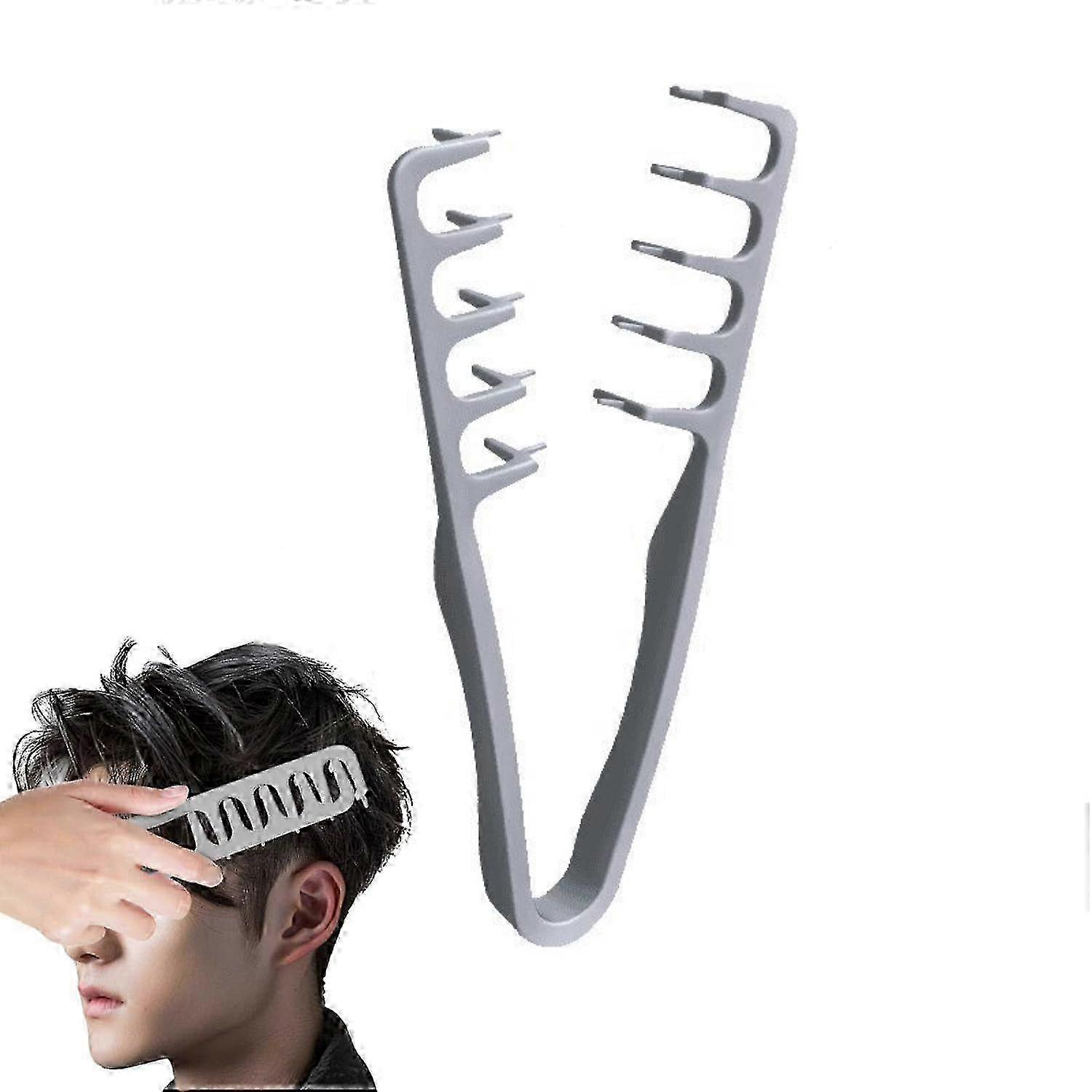 1-2pcs Texture Comb, Wide Tooth Combs, Volume Tool for Roots, Seam Coverage, Bangs Combs, Lightweight Grooming Accessories, Ideal for Curly Hair