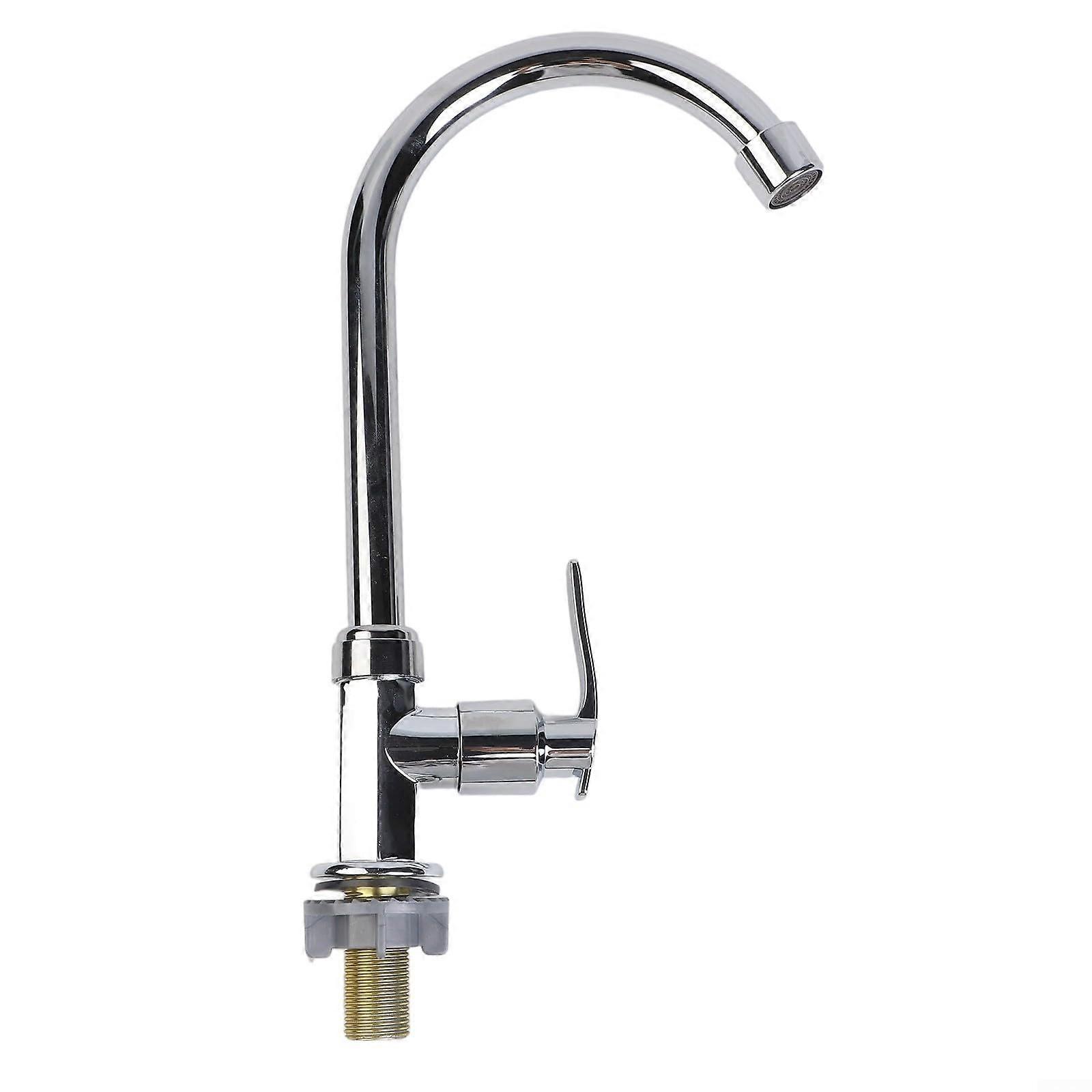 Cold Water Sink Faucet Single Lever Kitchen Faucet Water Saving Easy Installation Sleek Design