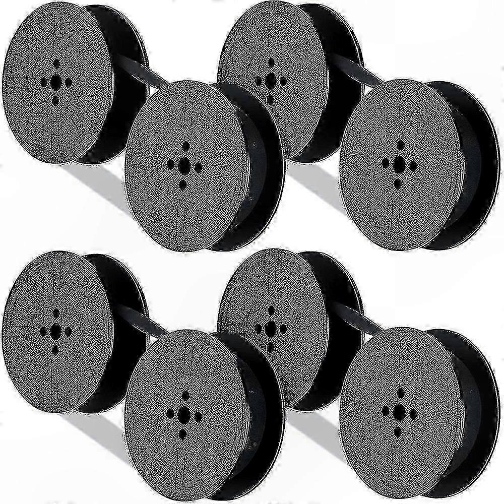 מארז 4 מכונת כתיבה סרט מכונת כתיבה סליל תאומים סרט דיו חלק החלפת דיו סליל תאומים לרוב