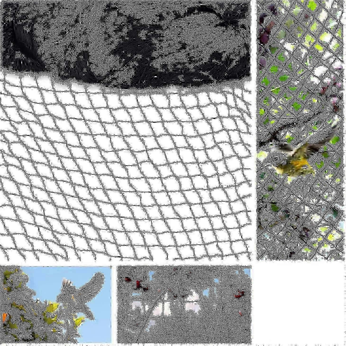 15m X 15m Bird Protection Net Bird Net Plant Net Pond Net Garden Net For Garden,5 X 5 Cm Large Holes